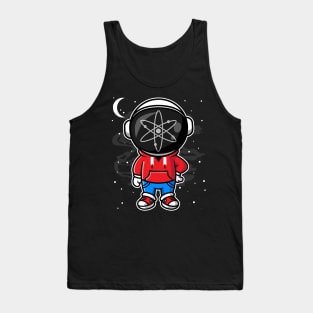 Hiphop Astronaut Cosmos Crypto ATOM Coin To The Moon Token Cryptocurrency Wallet HODL Birthday Gift For Men Women Kids Tank Top